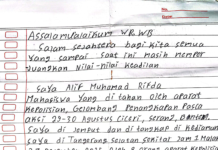 Pesan Kordum FSOE UIN Banten dari Balik Jeruji